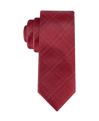 Calvin Klein Men's Everett Plaid Tie