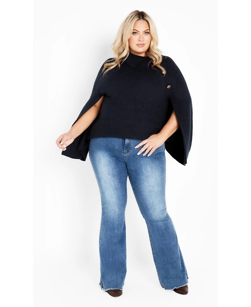 Avenue Women's Dani Button Cape