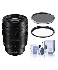 Panasonic Lumix G Leica Dg Vario-Summilux 25-50mm f/1.7 Aspherical Lens for Micro Four Thirds, Bundle with Hoya 77mm Uv+Cpl Filter Kit, Cleaning Kit