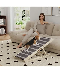 PawHut Dog Ramp for Couch, Foldable Pet Ramp for Small to Large Dog