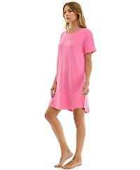 Roudelain Women's 34" Crew Neck Sleep Tee with Side Slits