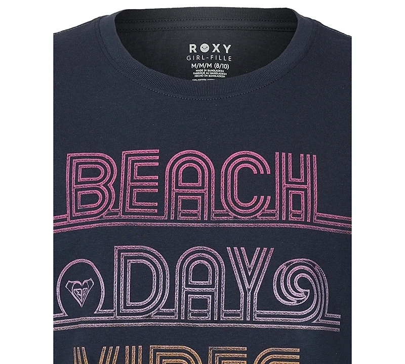 Roxy Girls 7-16 Beach Vibes Short-Sleeve T-Shirt