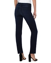 Liverpool Los Angeles Petite Kennedy Straight Leg Jeans