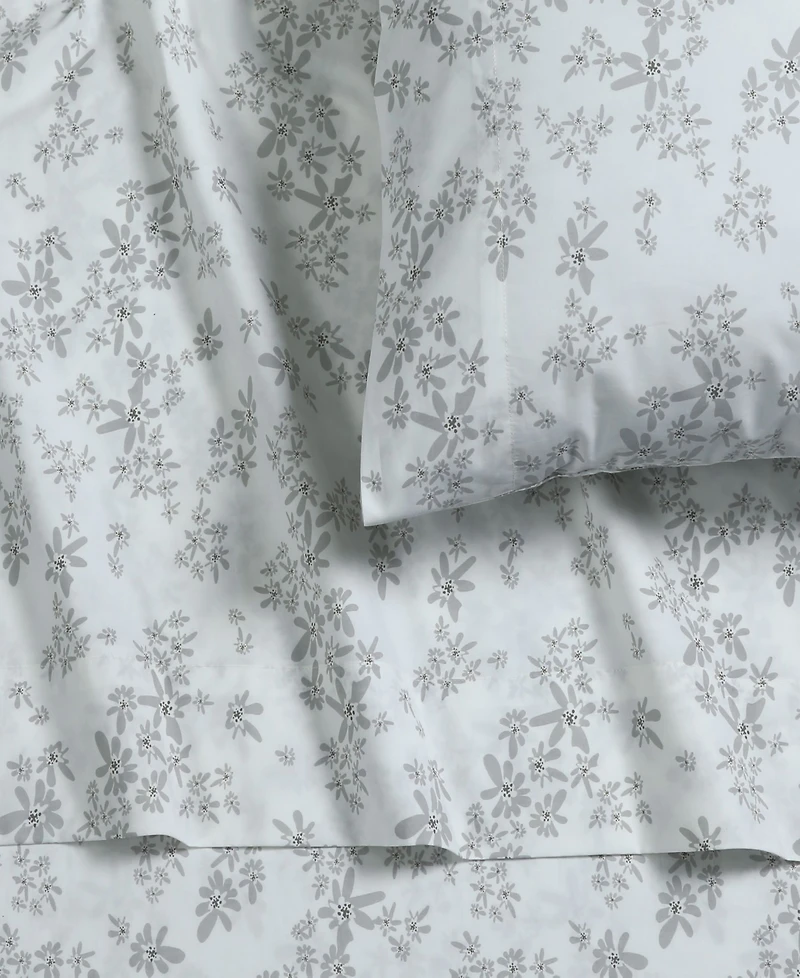 Tribeca Living 300-Thread Count Cotton -Pc. Extra Deep Pocket Sheet Set