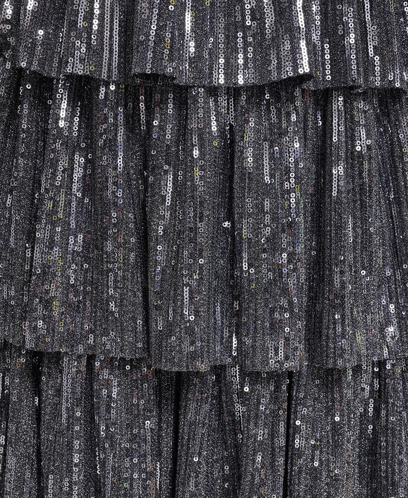 Eliza J Women's Social Sequined Halter Neck Dress