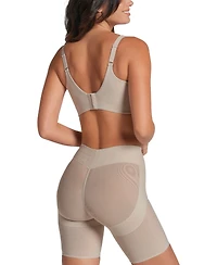 Leonisa Women's Firm Compression Butt Lifter Shaper Shorts