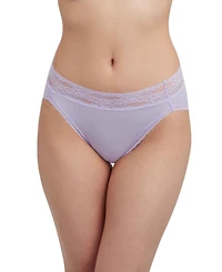 Skarlett Blue Women's Goddess Lace Trim French Cut Brief 2-Pack
