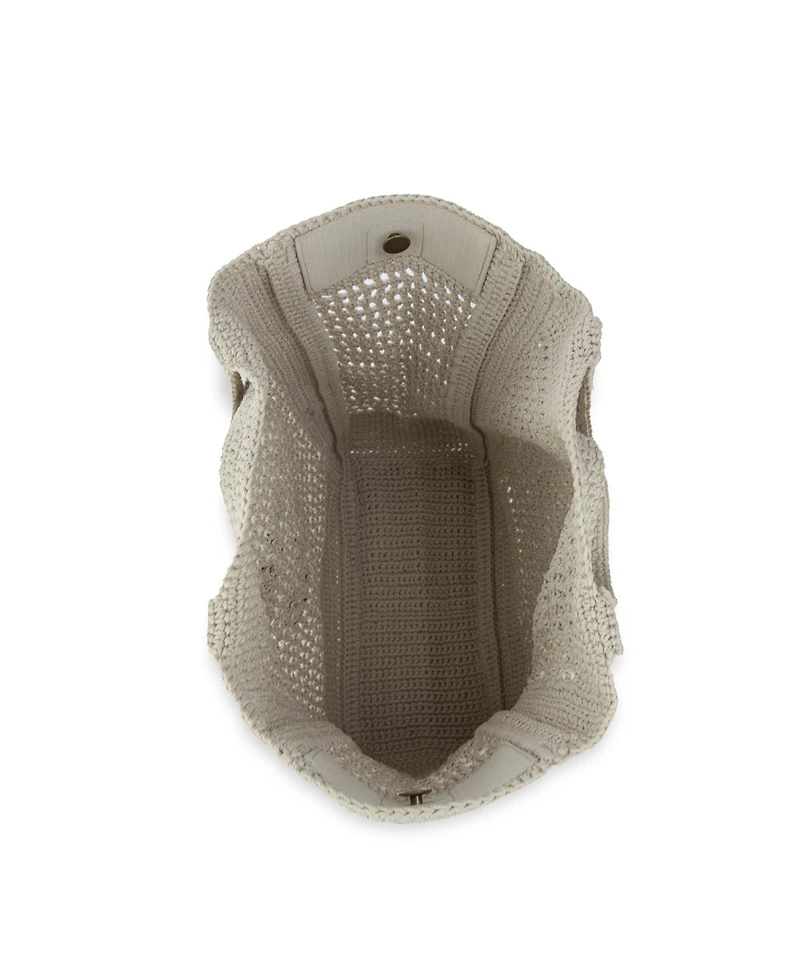 The Sak Lanie Crochet Medium Tote Bag