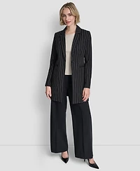 Dkny Women's One-Button Notch Collar Jacket