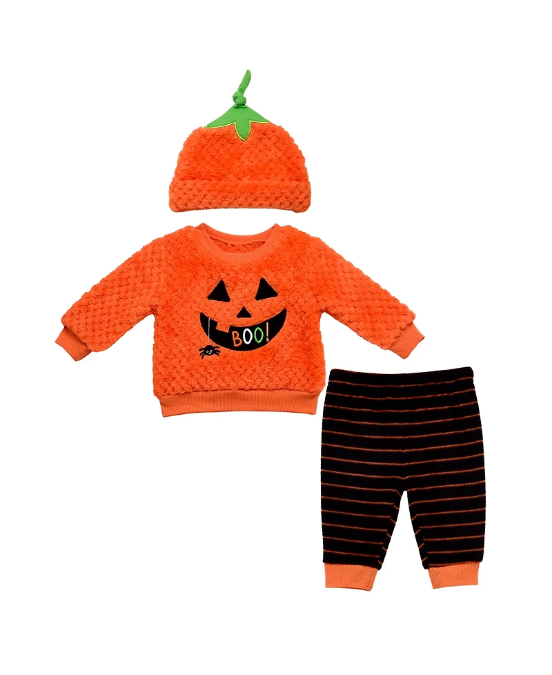 Baby Starters Boys and Girls Top, Pants Hat, 3-Piece Set
