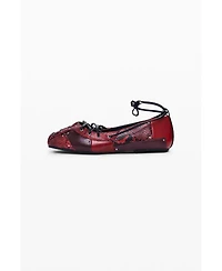 Desigual Women's Ballerina with laces
