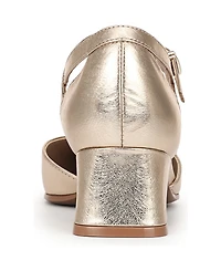 Naturalizer Women's Maddox Block Heel Ankle Strap Pumps