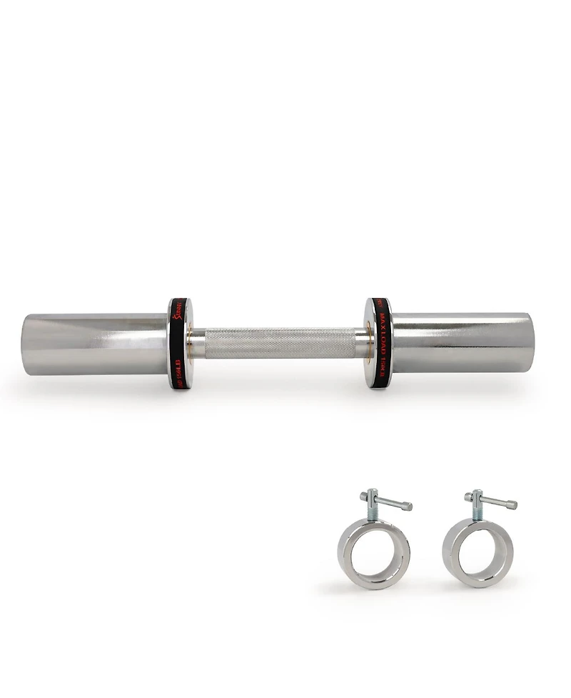 Sunny Health & Fitness Olympic Dumbbell Bar - 16"