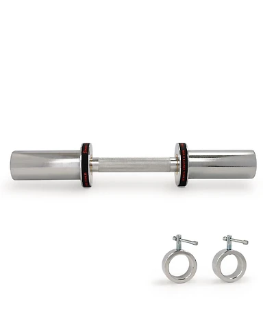 Sunny Health & Fitness Olympic Dumbbell Bar - 16"