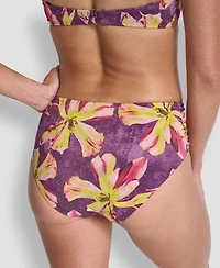Dkny Women's High-Waist Side-Shirred Bikini Bottoms