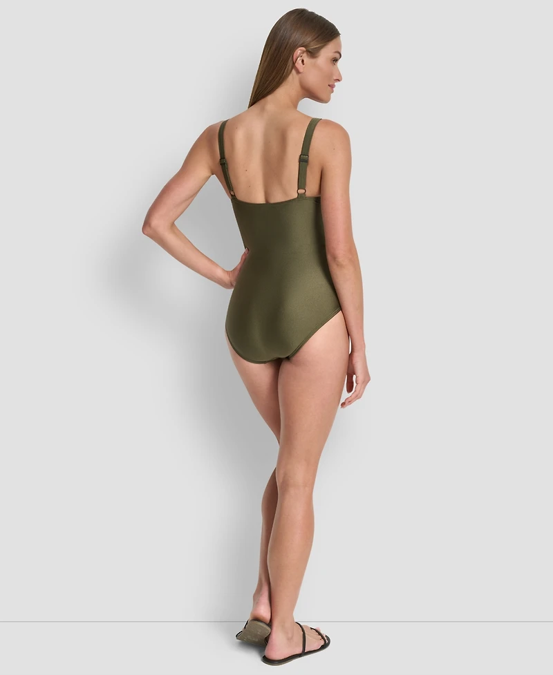 Dkny Women's One-Piece Starburst Swimsuit