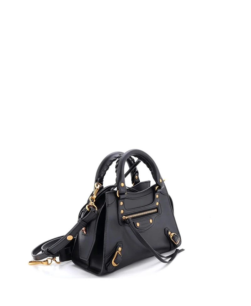 Pre-Owned Balenciaga Mini Neo Classic City Bag Leather