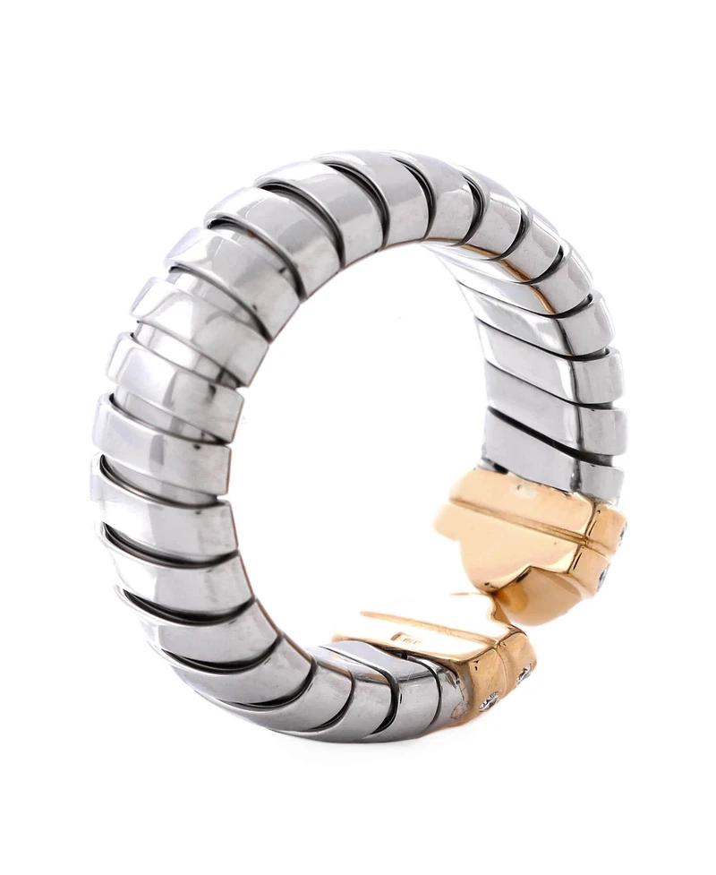 Pre-Owned Bvlgari Tubogas Parentesi Ring