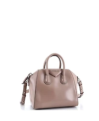 Pre-Owned Givenchy Mini Antigona Bag Glazed Leather