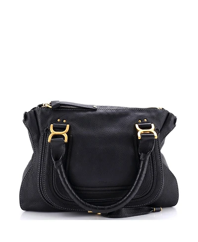 Pre-Owned Chloe Marcie Shoulder Bag Leather
