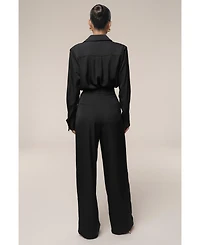 Jluxlabel Women's regular Misty Button Up.