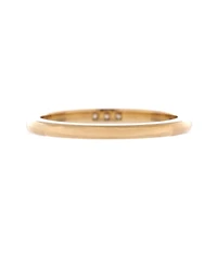 Pre-Owned Tiffany & Co Classic Wedding Band 3 Diamonds Ring