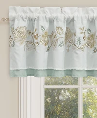 Royal Court Spring Social Window Straight Valance, 18" x 72"