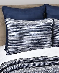 Royal Court Dalton Sleek Stripe 3-Pc. Quilt Set, Full/Queen