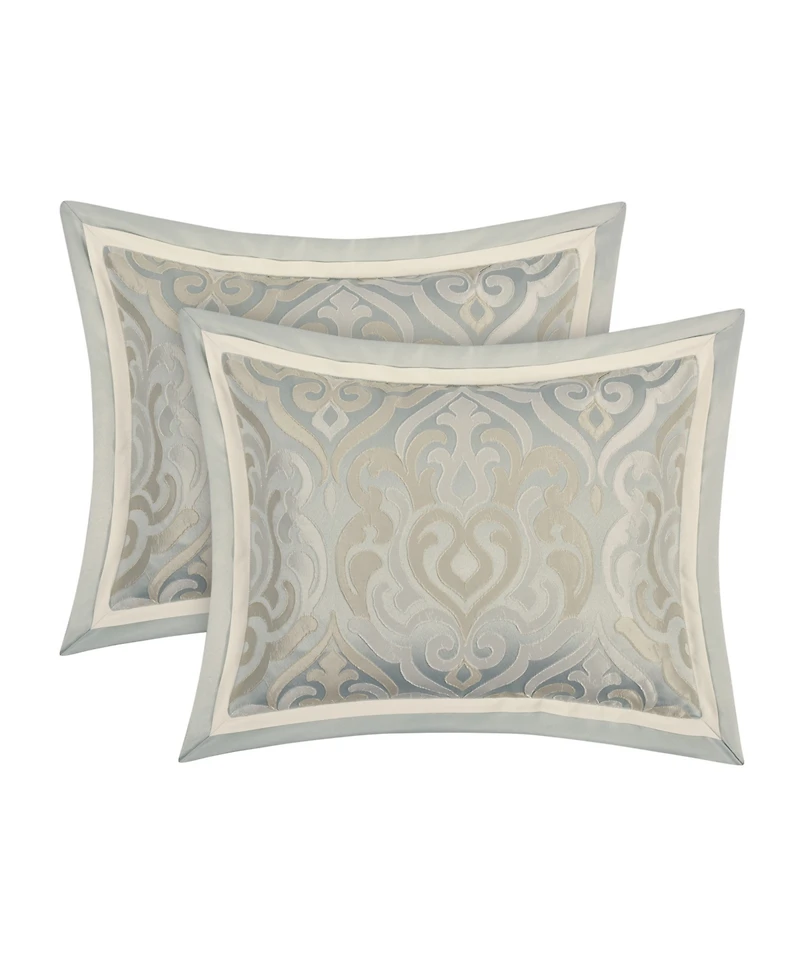 Royal Court Calmfield Damask 3-Pc. Comforter Set, King/California King