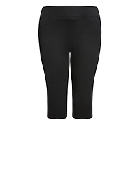 Avenue Women's Butter Denim Pull On Crop Jean