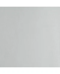 Habitat 100% Polyester Daphne Sheer Grommet Faux Linen Solid Curtain Panel White