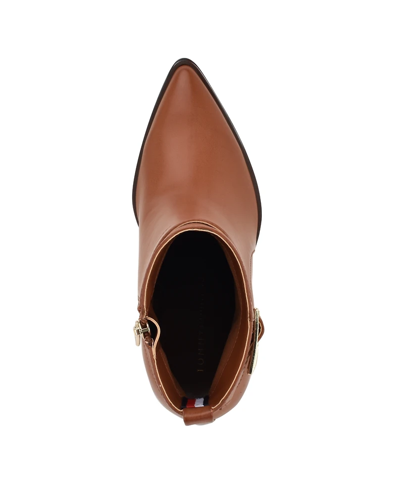 Tommy Hilfiger Women's Miriaha High Block Heel Dress Booties