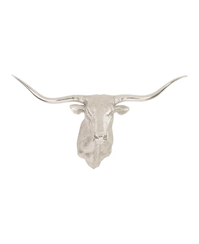 Phillips Collection Longhorn Bull Leaf Resin Wall Art