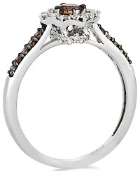 Le Vian Vanilla Diamond (0.14 ct. t.w.) & Chocolate Diamond (0.30 ct. t.w.) Ring in 14k Vanilla Gold