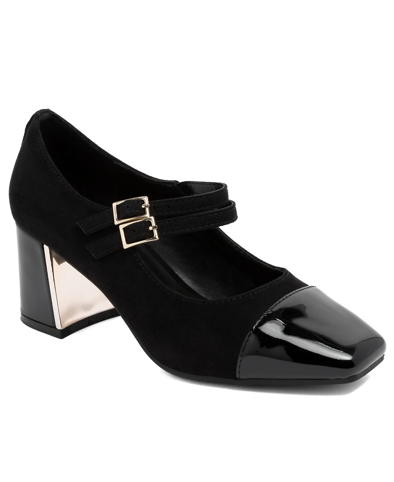 Jones New York Women's Aulla Block Heel Mary Jane Pumps