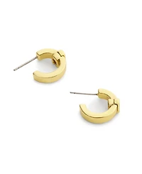 Coach Signature C Huggie Earrings