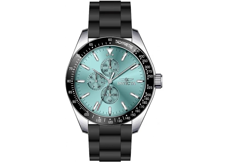 Invicta Men's 48856 Aviator Quartz VH67 Light Blue Dial Watch