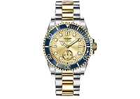 Invicta Men's 49425 Pro Diver Quartz VD78 Gold Dial Watch
