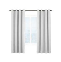 Thermaplus Commonwealth Kelly Grommet Dressing Window Curtain Panel - 52"x95", White