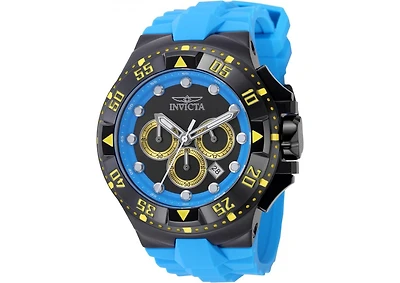 Invicta Men's 48538 Excursion Quartz VD53 Yellow, Blue, Black Dial Watch