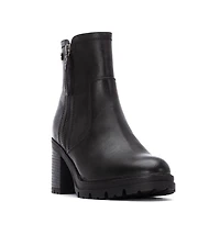 Xti Women's Refresh Collection Block Heel, Casual Booties