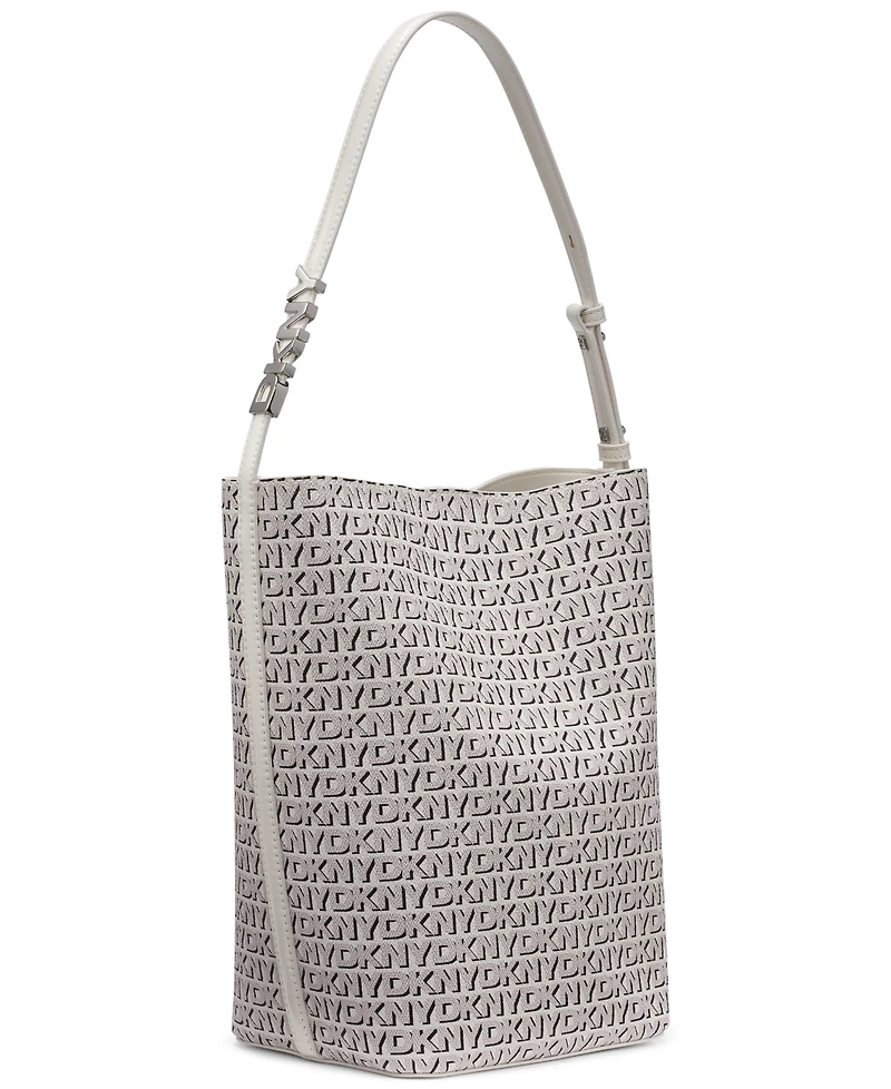 Dkny Avril Small Logo Bucket Bag