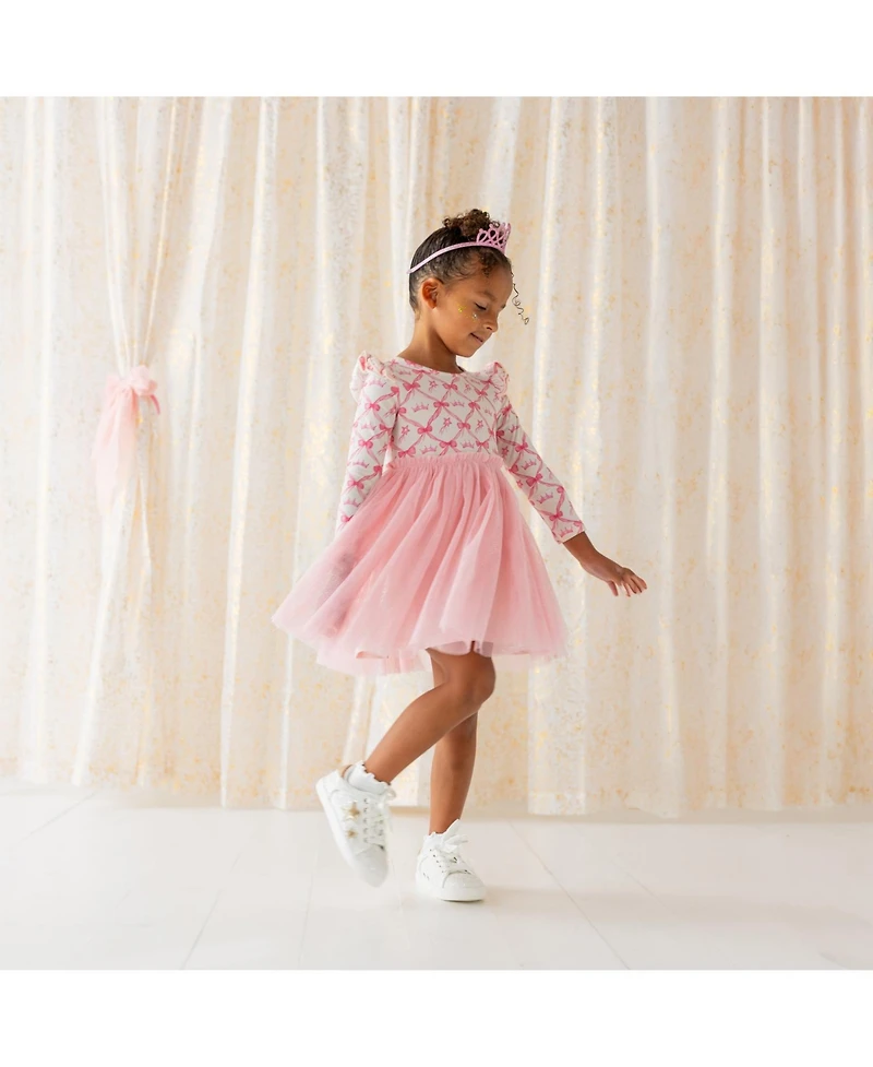 Sweet Wink Toddler Girls Princess Coquette Long Sleeve Tutu Dress