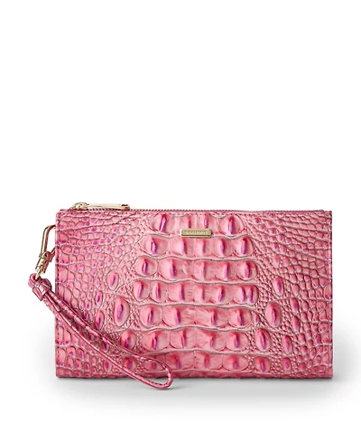 Brahmin Daisy Leather Melbourne Wristlet