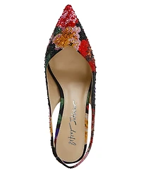 Betsey Johnson Women's Clark Slingback Evening Pumps