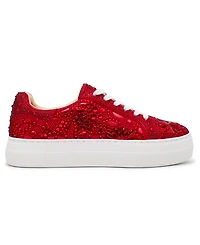 Betsey Johnson Women's Reily Rhinestone Platform Sneakers