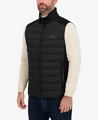 Nautica Men's Transitional Mixed Media Vest