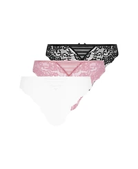 Hunkemoller Women's 3-pack Belle Brazilian