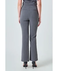 Endless Rose Women's Low Rise Fitted Trousers