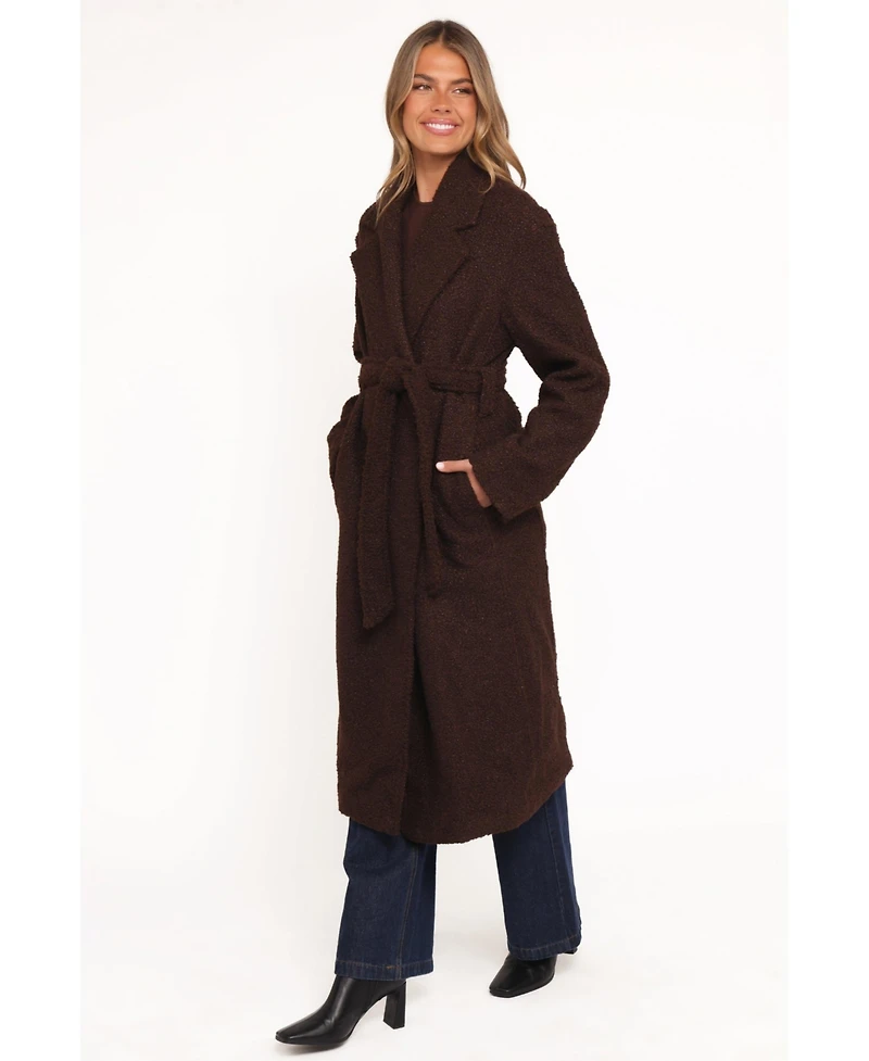 Petal and Pup Women's Goodie Shearling Coat